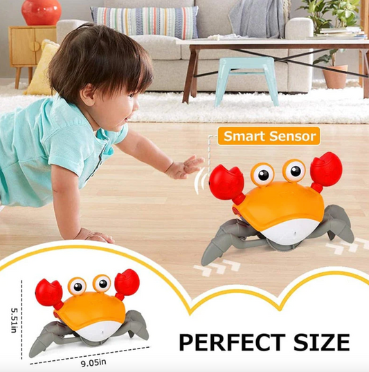 Crawling Crab Tummy Time Toy — Velzar